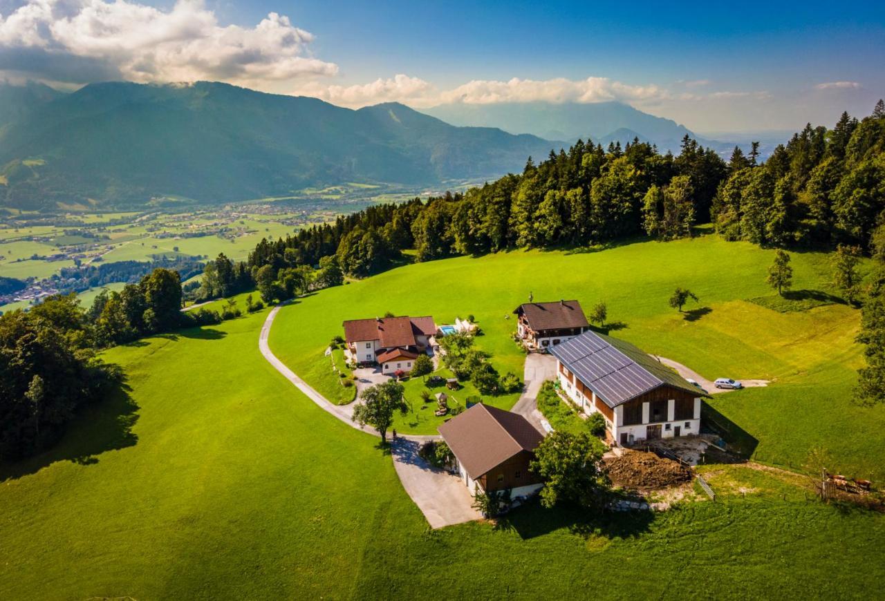 Bio-Familienbauernhof Grubsteighof Villa Sankt Koloman Exteriör bild